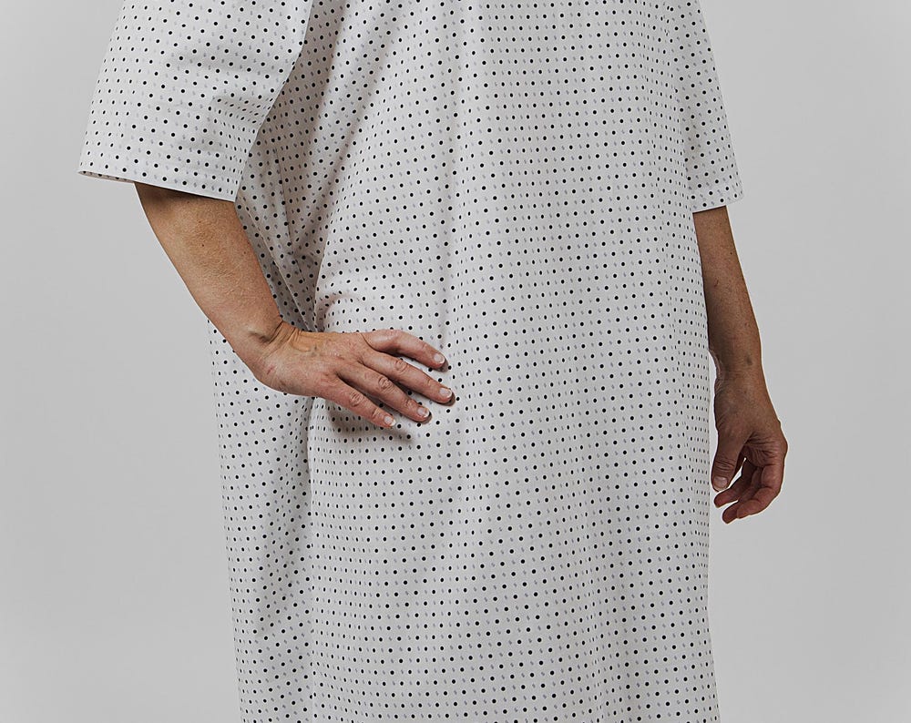 Easy Dress Hospital Gown